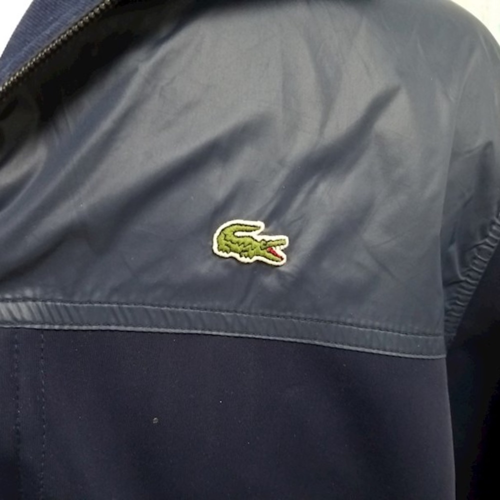Lacoste Men's Navy Blue Jacket Size 7 / XXL - Picture 8 of 13